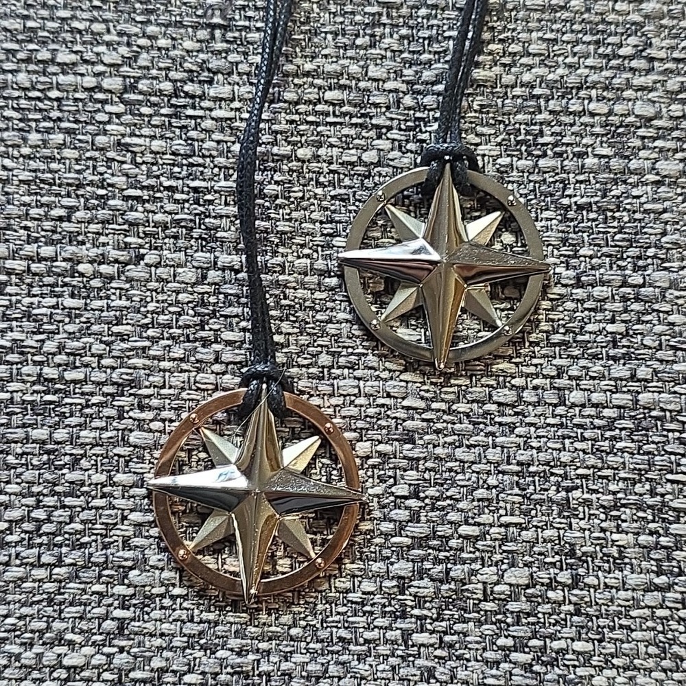 Brosway Necklace Nautical Stars Pendants MSRP $218 New